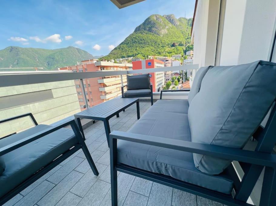 Apartmán Lakeside Attic Lugano Exteriér fotografie