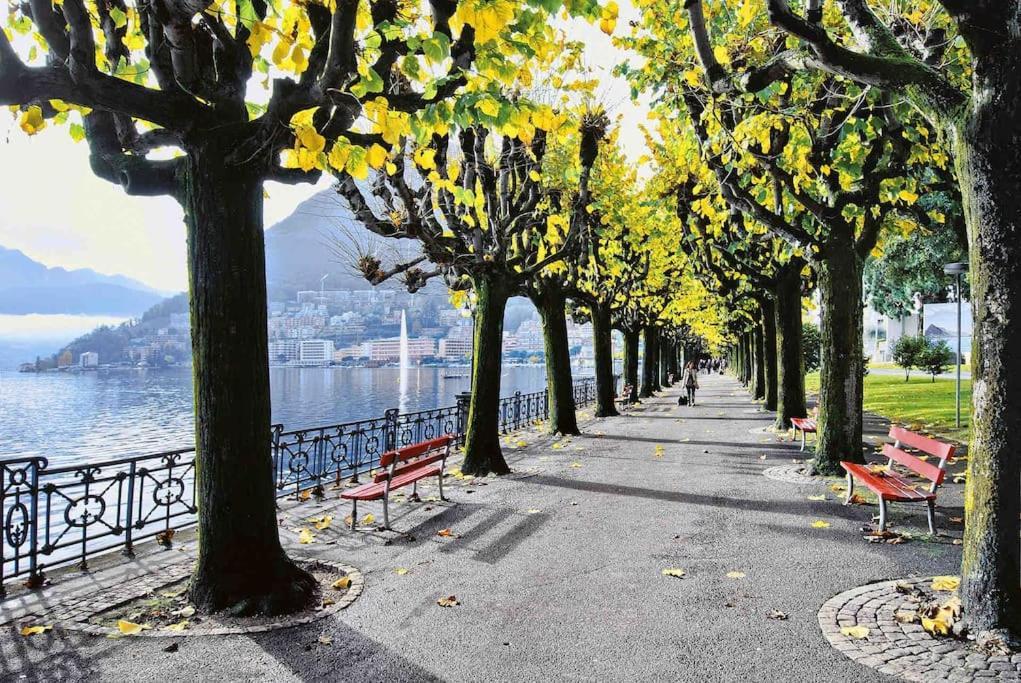 Apartmán Lakeside Attic Lugano Exteriér fotografie