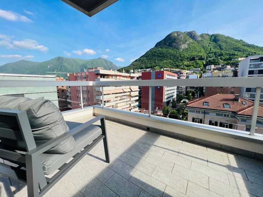 Apartmán Lakeside Attic Lugano Exteriér fotografie