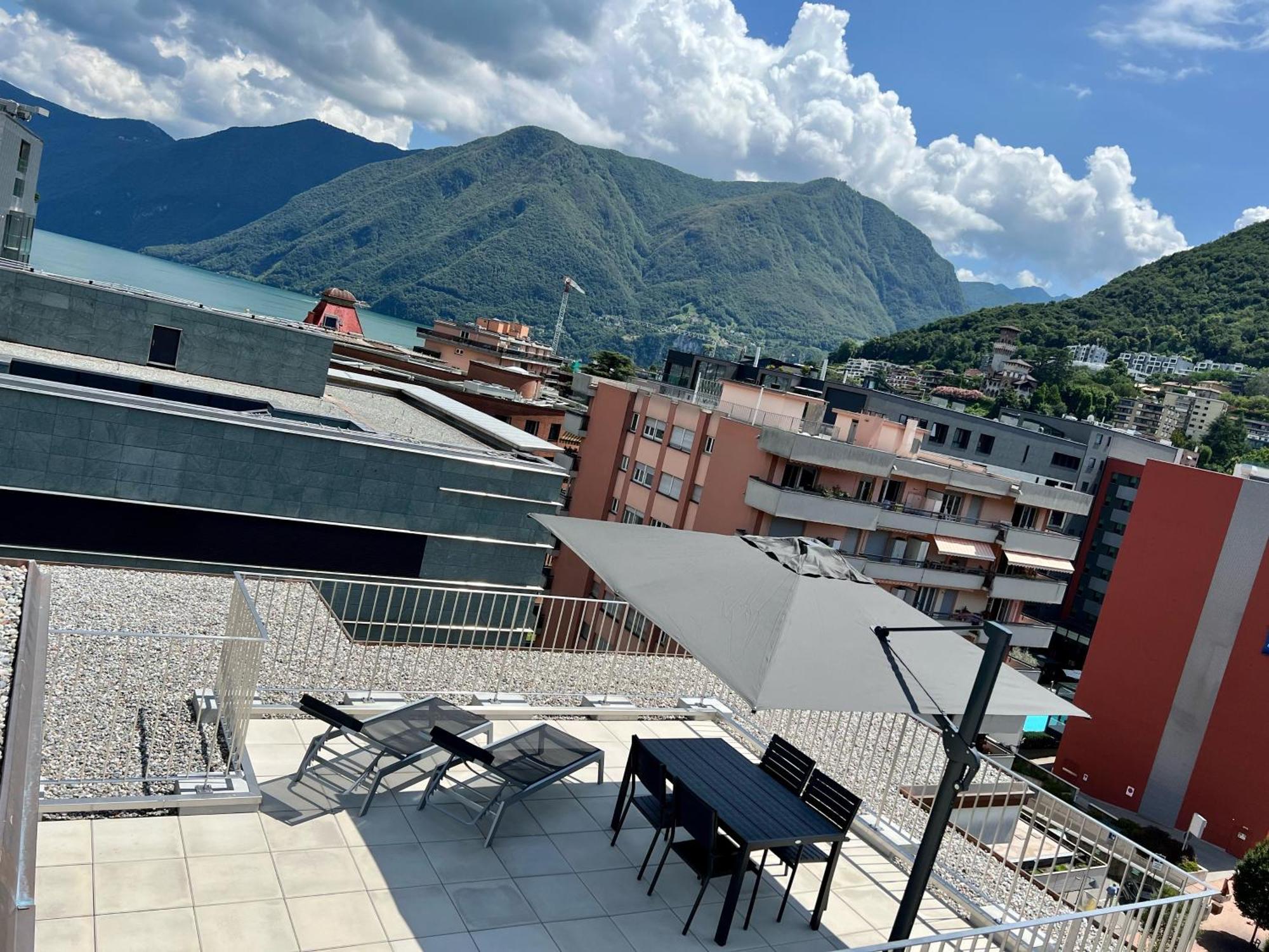 Apartmán Lakeside Attic Lugano Exteriér fotografie